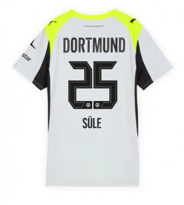 Borussia Dortmund Niklas Sule #25 Udebanetrøje Dame 2025-26 Kortærmet